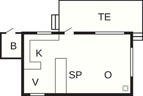 4 Person Holiday Home in Monsteras