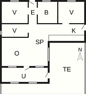 5 Person Holiday Home in Romo