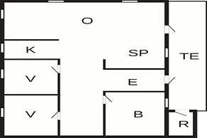 4 Person Holiday Home in Jerup