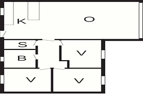 8 Person Holiday Home in Borkop