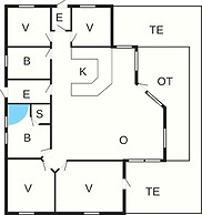 10 Person Holiday Home in Brovst