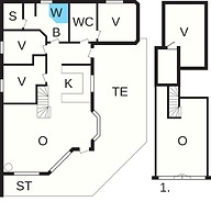 8 Person Holiday Home in Tarm