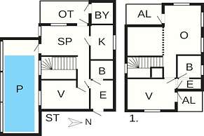 6 Person Holiday Home in Farso