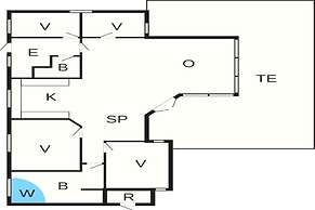 5 Star Holiday Home in Lokken