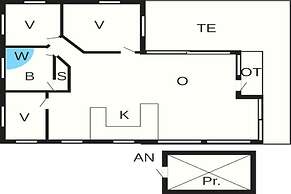 6 Person Holiday Home in Hemmet