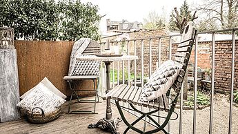 the backyard