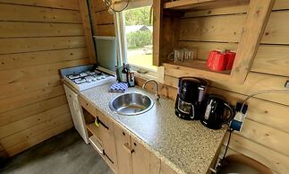 Glamping With Comfort in Ijhorst