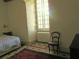 Castle in Le Veurdre Near Forest and River