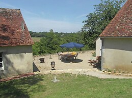 Castle in Le Veurdre Near Forest and River