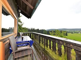 Ferienhaus in Bayern mit Waldblick