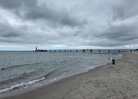 Wohnung mit Balkon-nur 500 Meter zum Strand