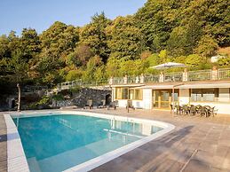 Lakeside Mansion With Pool