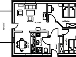 Ferienwohnung mit Loggia im Teutoburger Wald