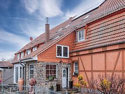 Ferienunterkunft in Grundshagen mit Parkplatz