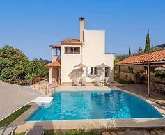 Villa in Crete With Pool & Olive Grove Views
