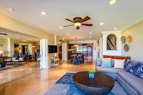 Stylish Split-Level Condo with a Shaded Terrace, Direct Beach Access, 