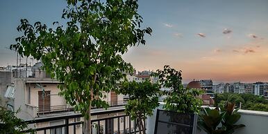 59m² homm Loft- Penthouse with Acropolis View,2ppl