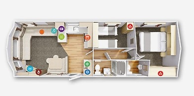 Caravan - Sleeps4-pet Friendly-parking Available