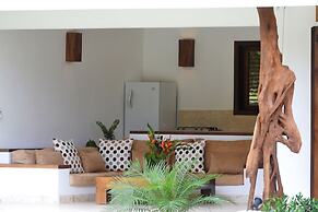 Las Terrenas Front Beach And Garden Villa With Private Staff