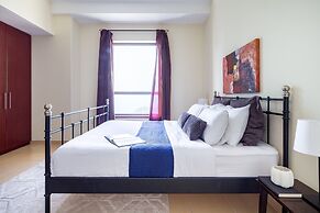 Sea View! Spacious 2BR in JBR + Pool & gym