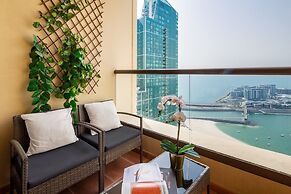 Sea View! Spacious 2BR in JBR + Pool & gym