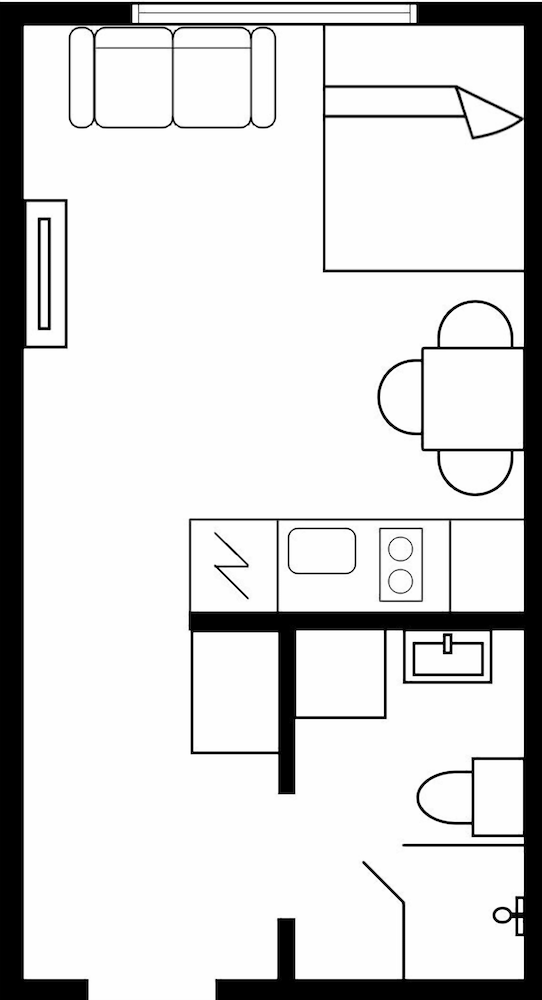 Modern Downtown Studio - 