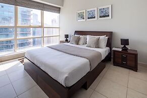 Stylish + Bright 1BR With Dubai Marina Views!