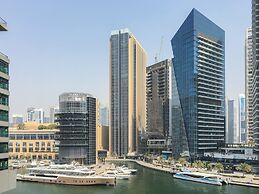 Stylish + Bright 1BR With Dubai Marina Views!