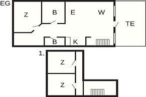 6 Person Holiday Home in Brovst