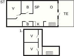 6 Person Holiday Home in Brovst