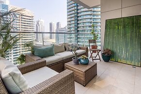 Modern + Premium 2BR With Full Dubai Marina Views!