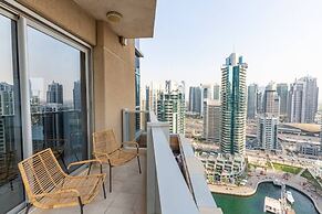 Visually Stunning 2BR in Dubai Marina - Sleeps 5!