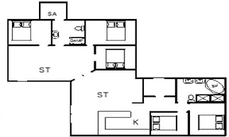 5 Star Holiday Home in Henne
