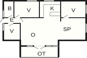 6 Person Holiday Home in Ansager