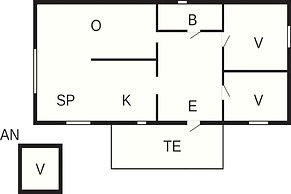 8 Person Holiday Home in Solleron