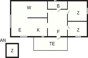 8 Person Holiday Home in Solleron