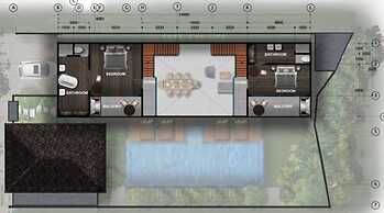 Splendid Private Villa, 4 BR, Canggu With Staff