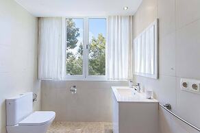 The Villa Located in Cala Vinyes, has a Private Pool