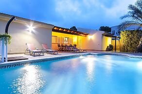 The Villa Located in Cala Vinyes, has a Private Pool