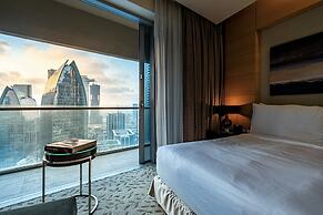 Spacious Studio Partial Burjview at The Address Dubai Mall