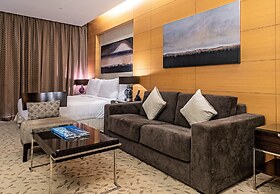 Spacious Studio Partial Burjview at The Address Dubai Mall