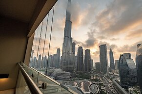 Spacious Studio Partial Burjview at The Address Dubai Mall