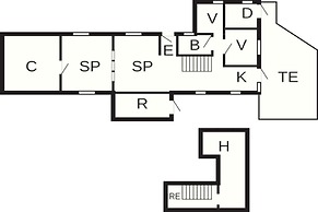 8 Person Holiday Home in Farso