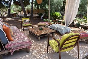 Cocoon Tent in an Olive Grove