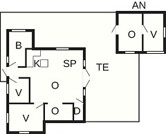 6 Person Holiday Home in Jerup