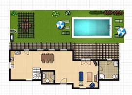 Ekklisies Tria Large Private Pool A C Wifi - 2090