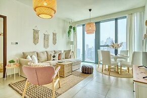 Boho-Chic Cosy 1BR, minutes to Burj Khalifa