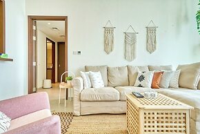 Boho-Chic Cosy 1BR, minutes to Burj Khalifa