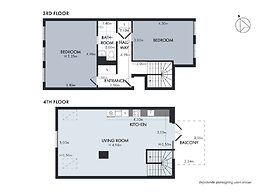 Main 2 - Cute 2-bdr Apt in Central Copenhagen