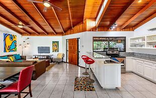 5-BD Beachfront, Ocean-View Hillside Home